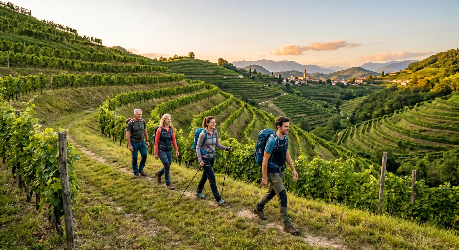 Il Cammino delle Colline del Prosecco: 51 km di pura emozione tra le “cordonate” UNESCO