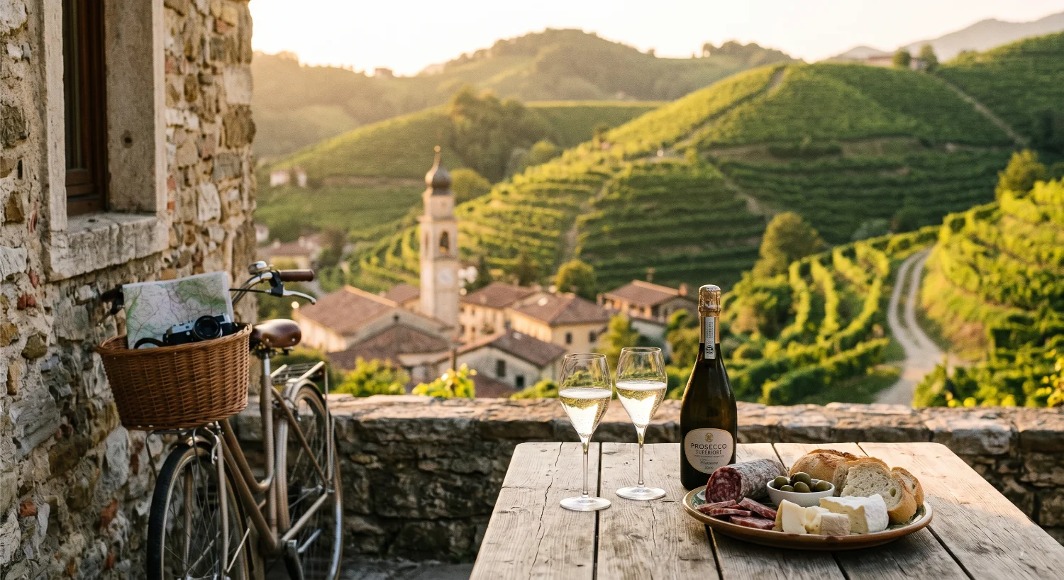 Tour nelle Colline del Prosecco: un itinerario tra storia, sapori autentici e vigne eroiche